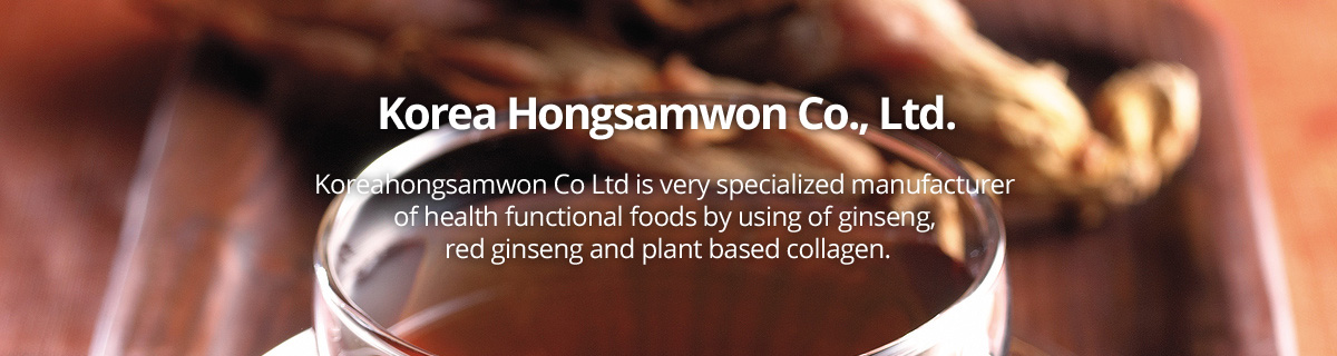 Korea Hongsamwon Co., Ltd. Koreahongsamwon Co Ltd is very specialized manufacturer  of health functi