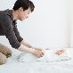 detail image1 bath towel baby towel 4 in 1 ICE CREAM  bath towel HOODED TOWEL gift