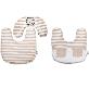 detail image1 Striped Organic Mama Bib