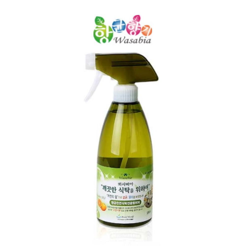 To clean the table antibacterial deodorizer