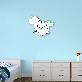 detail image2 Dream Unicorn non-ticking Silent Wall Clock (mint)