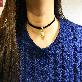 detail image2 G-Blossom Preserved Flower Crispam Choker Necklace green