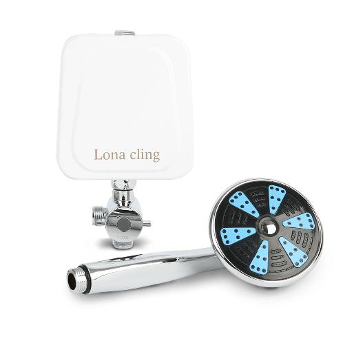 Micro-bubble Soft Water Lona Cling Bathroom | Bubble shower, Faucet, Micro dust, dried skin, sensitive skins
