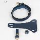 detail image1 Premium leather harness T type (Blue)