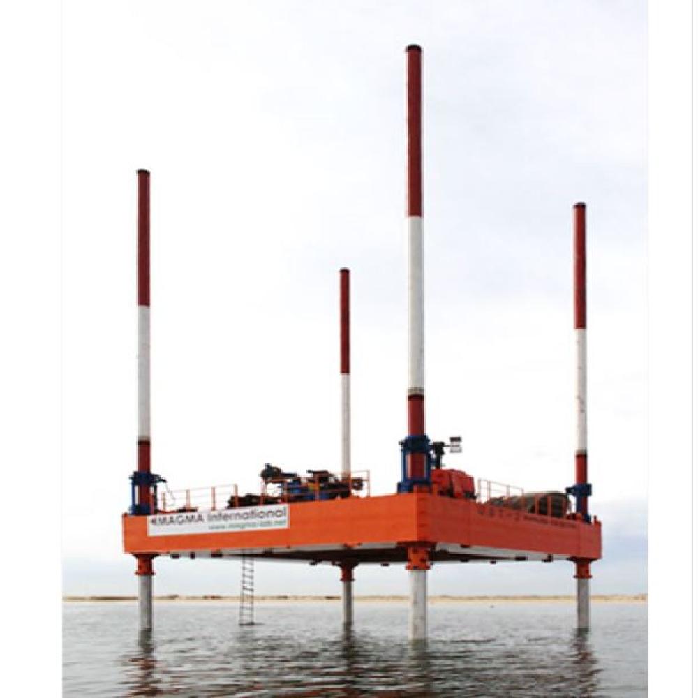High quality Korea barge_100HS jack-up barge