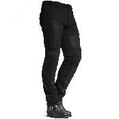 MAXLER JEAN Men’s Bike Motorcycle Motorbike Kevlar Jeans 1614 for summer Black