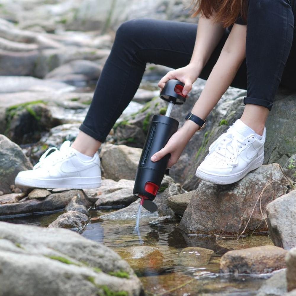 Portable Water Purifier Bottle Filter