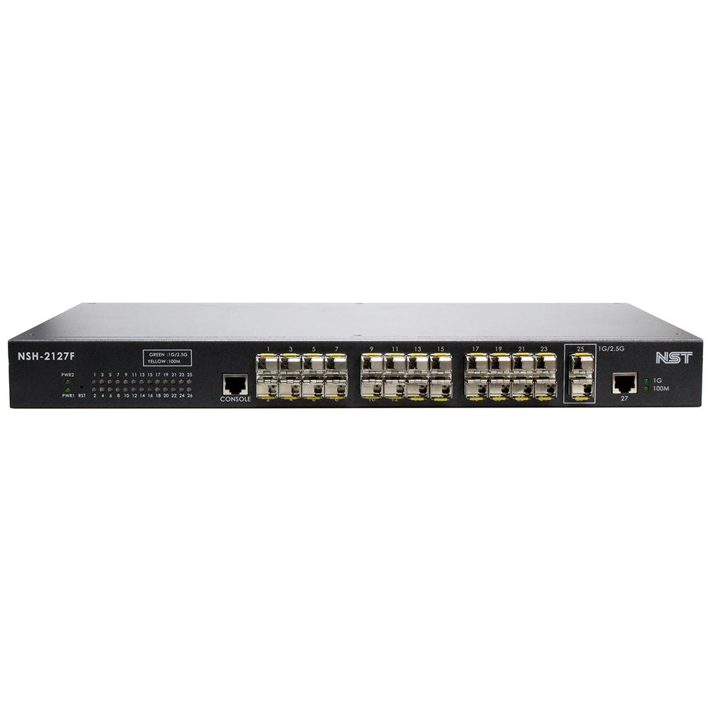 NST Ethernet Switch NSH-2127F - Enterprise Switch, High-speed Gigabit Ethernet Switch