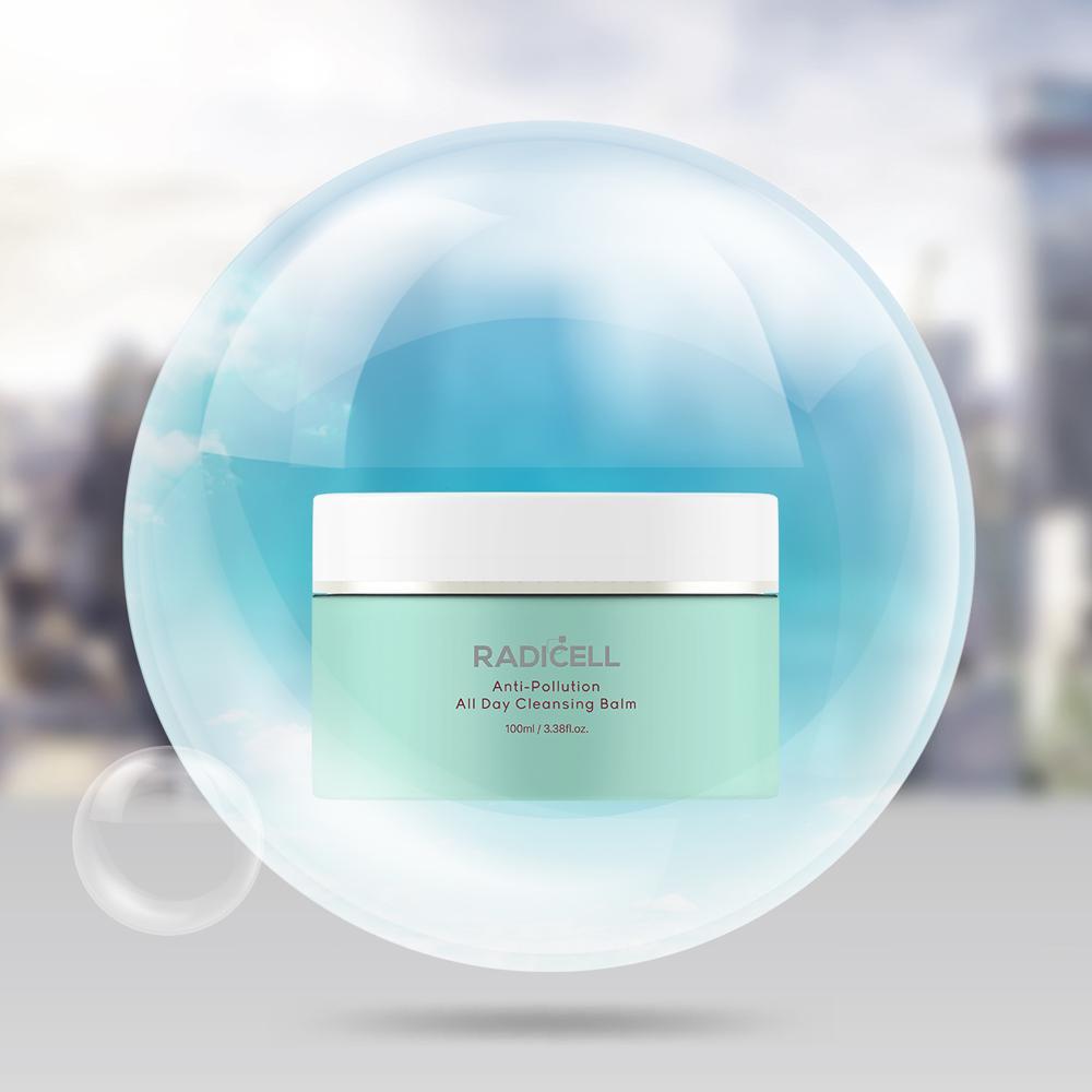 Antil-Pollution All Day Cleansing Balm with containing anti-pollution ingredients to block fine dust
