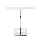 detail image3 BONES Shoe Display Stand Set- Stainless Steel Mirror Finish