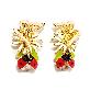 detail image2 [Humming*J] Butterfly and Scarab Harmony Earrings