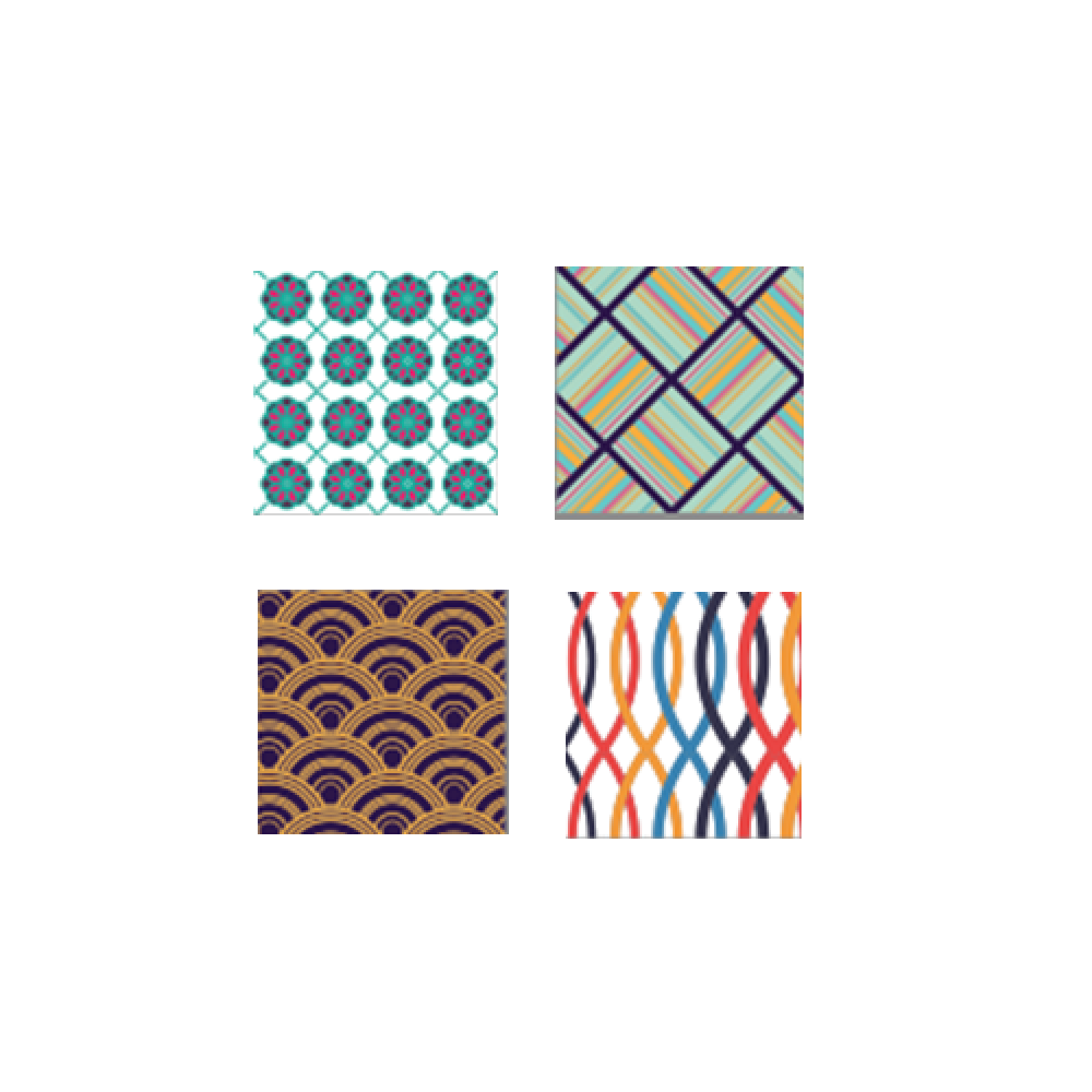 Korean Style Decorative Tile Stickers Set