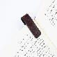 detail image2 Strong Folding Magnetic Bookmark, North America Genuine Leather, Folding Clips, Simple But Beautiful