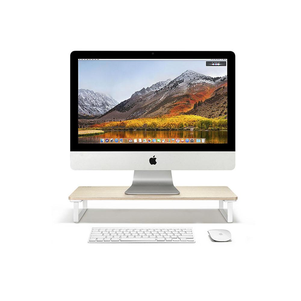 Wood Computer Monitor riser D1