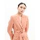 detail image2 SUITHEEL LOOSE FIT BELTED SINGLE SUIT - SALMON