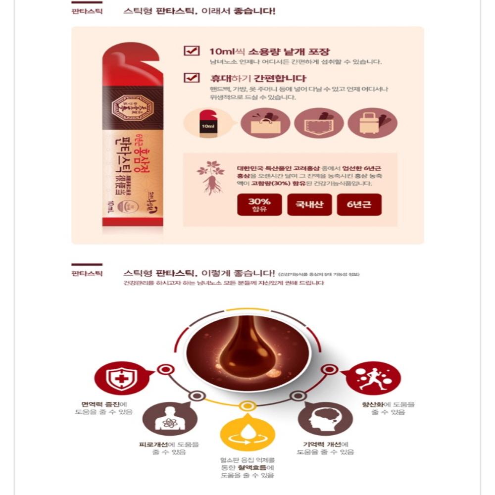 [Chonilsam] 6 years of Korea red ginseng extract Fantastic