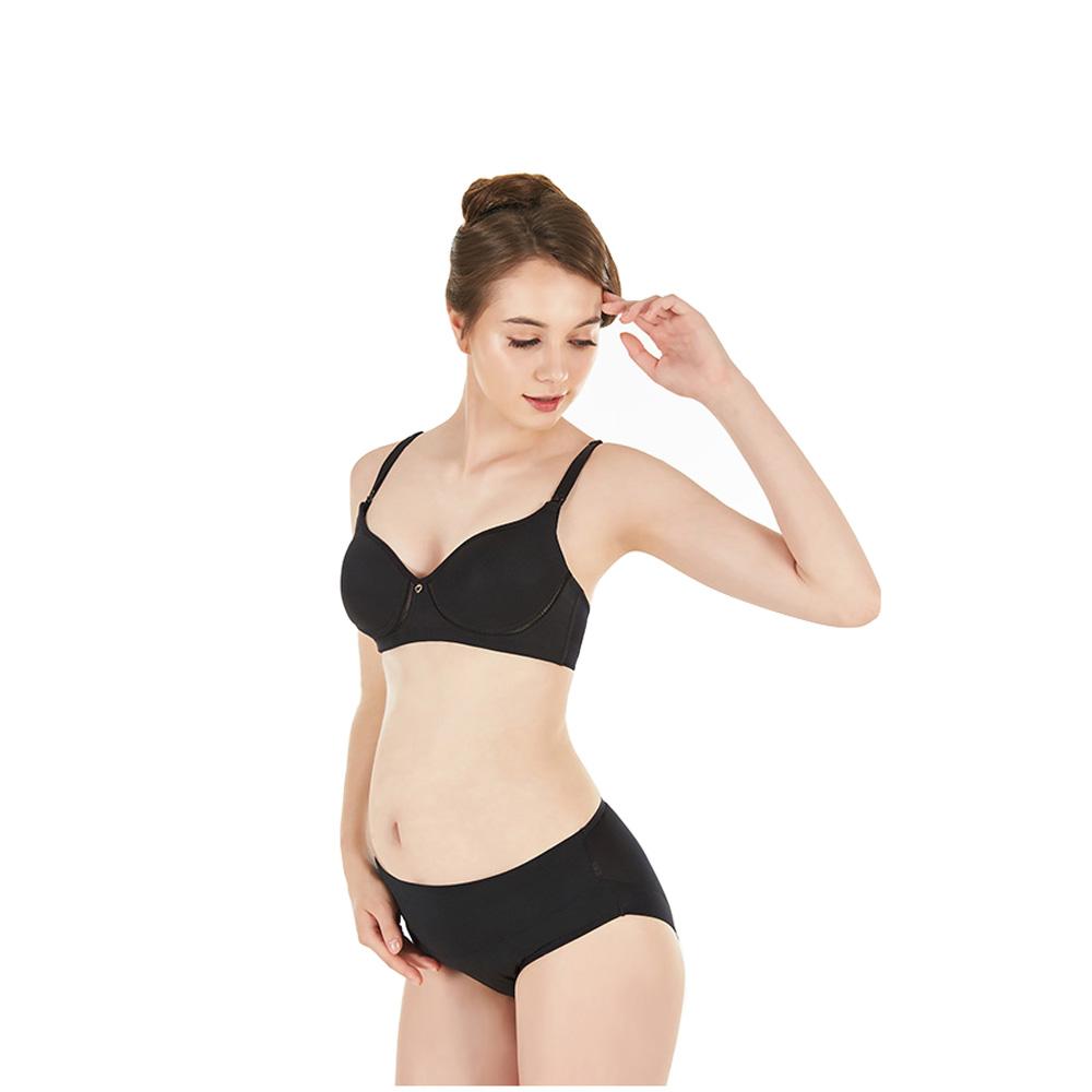 CECEMOM CPT7700 (Black 105 Size) Pregnancy Baby Pregnant Women Maternity Panty