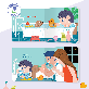 detail image2 [Bicycle Playsongs Sound Books] Bathroom