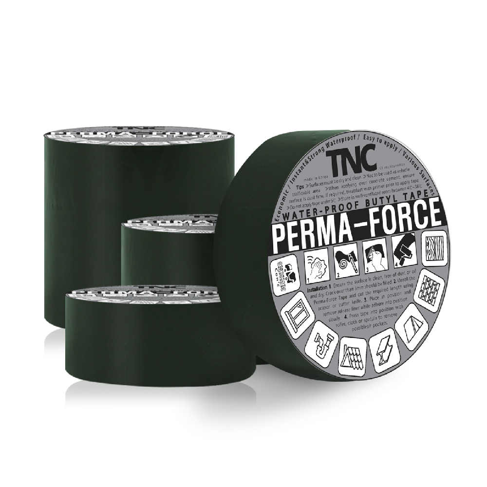 Butyl waterproof tape 10 cm -silver