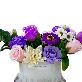detail image1  Soap Flower Carnations Center Piece  L (Lavender)
