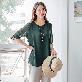detail image1 Madam Grace Chiffon Blouse BLACK