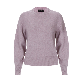 full image Premium Cashmere Round Neck Pullover(green, yellow, gray, purple, sky)