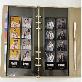 detail image2 Wooaz Photocard 35 Sleeves Photo Scrapbook Album (Khaki / 1EA) - Included White Gel Pen, Adhesive Al