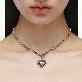 detail image4 Big Multi Heart Necklace