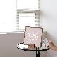 detail image1 Wooden Frame Backlight Nightlight LED Wall Clock