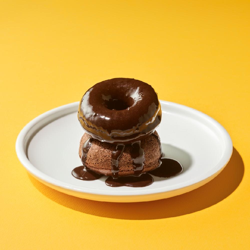 Protein Donut (6 flavors : Cacao, Green tea, Earl gray, Choco banana, Blueberry cheesecake, Strawber