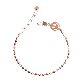 full image Smile 3 mm ball fashion silver bracelet