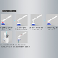 detail image2 Lily Light cleaning brush rechargeable dish washing bathroom brush cleaner brush for dishes