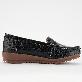 detail image1 Cushioned Basic Daily Women Comfort Loafers / Black, 245