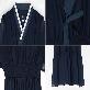 detail image1 LEESLE Ylang Summer Chiffon Short Sleeves Women Hanbok Long Dress