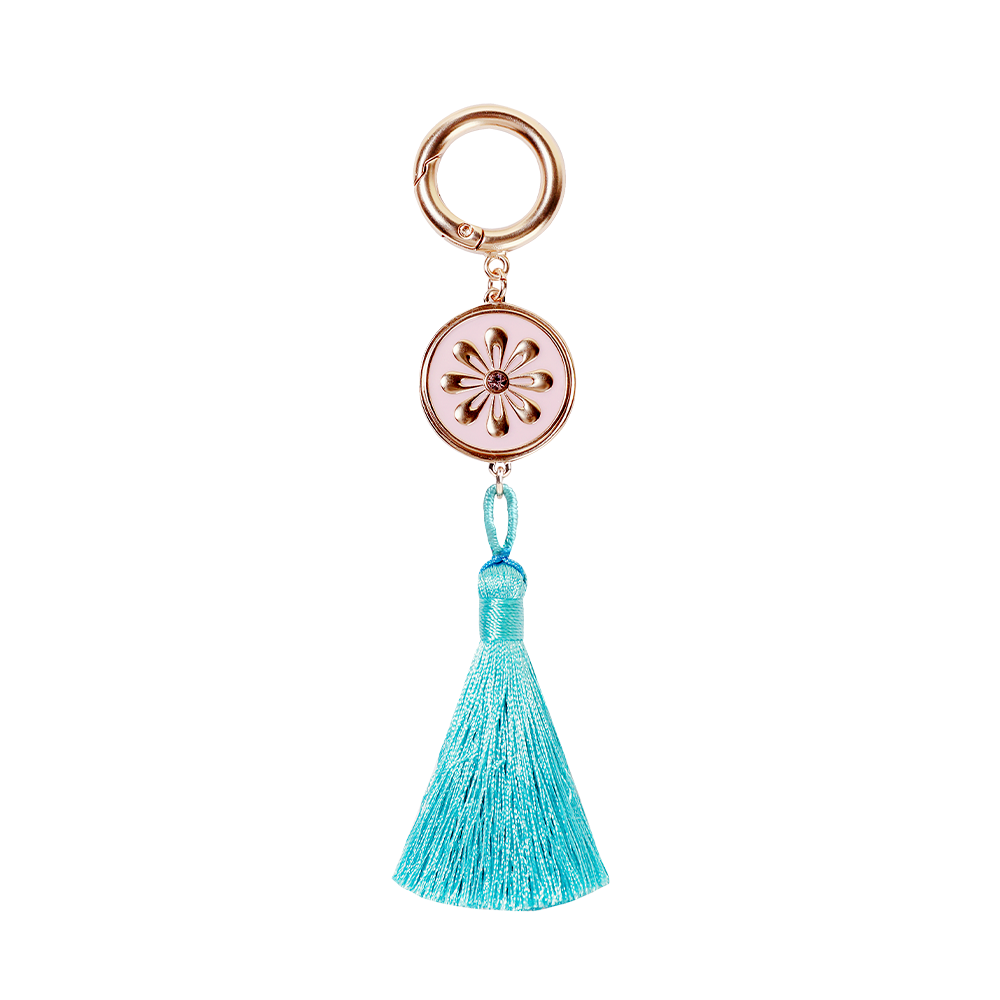 Kimsmi Chrysanthemum Daenggi Double sided Keyring