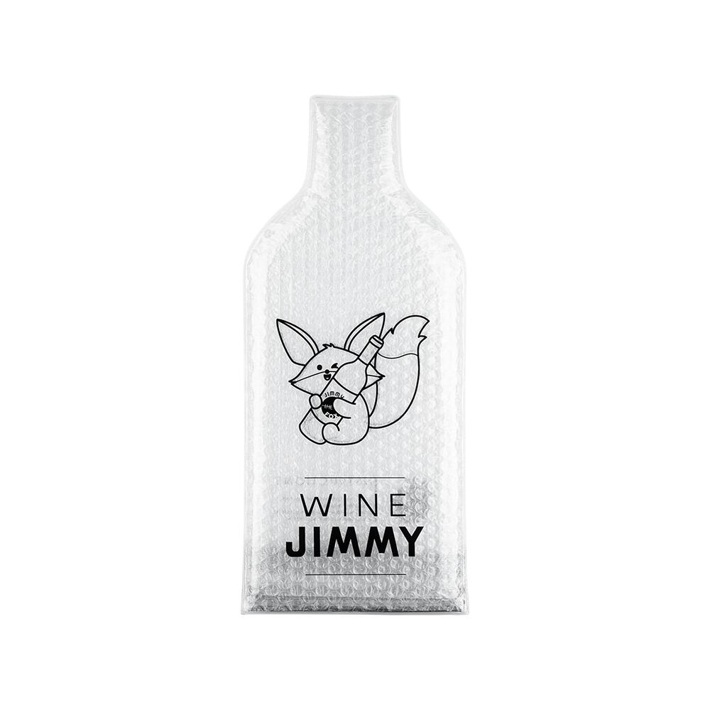 Wine Jimmy (Bottle Clear) | Jimmy the Fox Wine Travel Bag