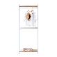 detail image2 [Roel] Modern furniture, metal / iron wardrobe, display shelving rack