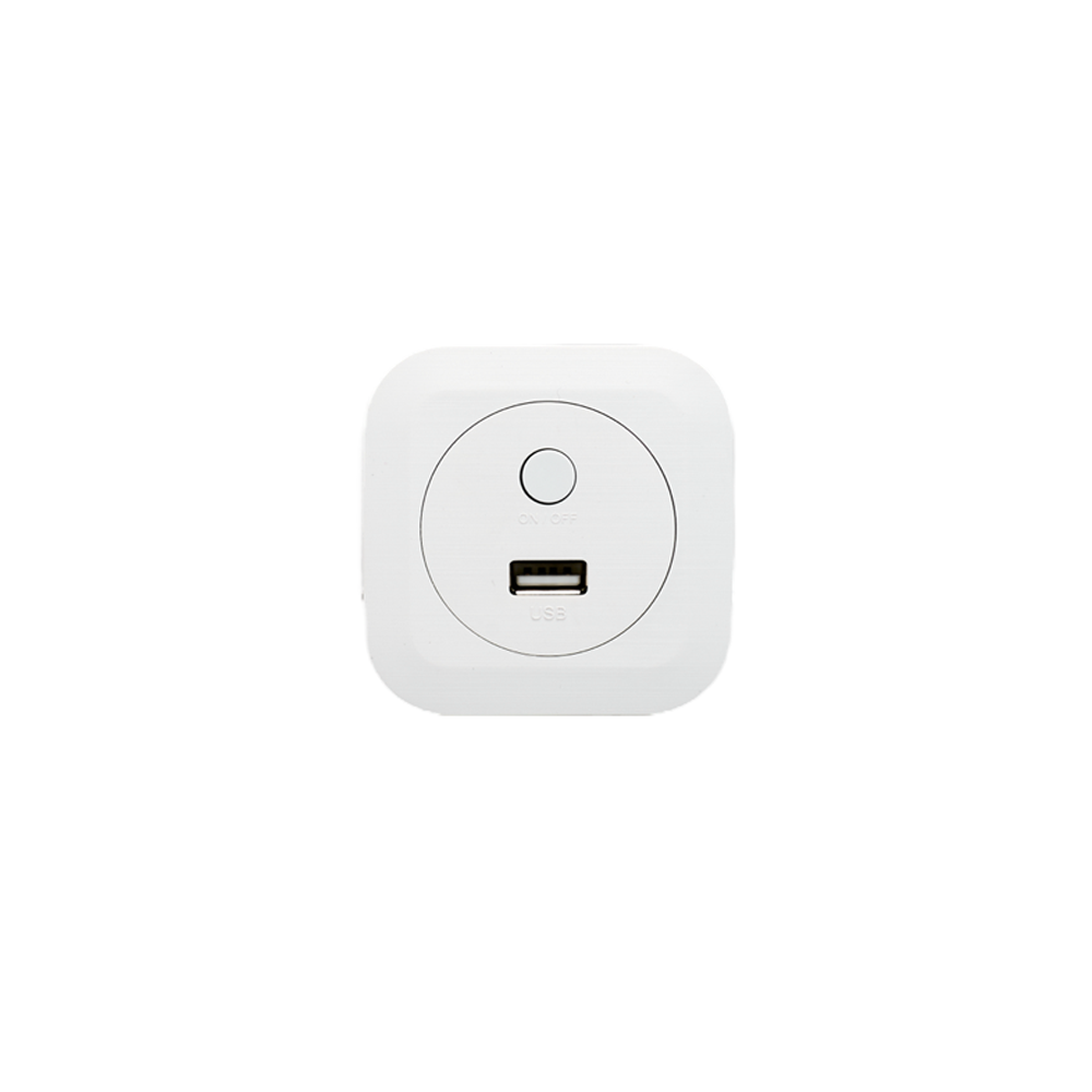 DAVCH One Port Mini Built-in Outlet On the Bed with fast charger USB C Type Socket