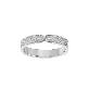 full image Heart Pattern Etching Couple Ring Women
