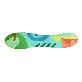 full image SKILLZONE Arte Design Putting Mat 3M_Stylish Interior Golf Putting Mat, No Noise, Various Practice D