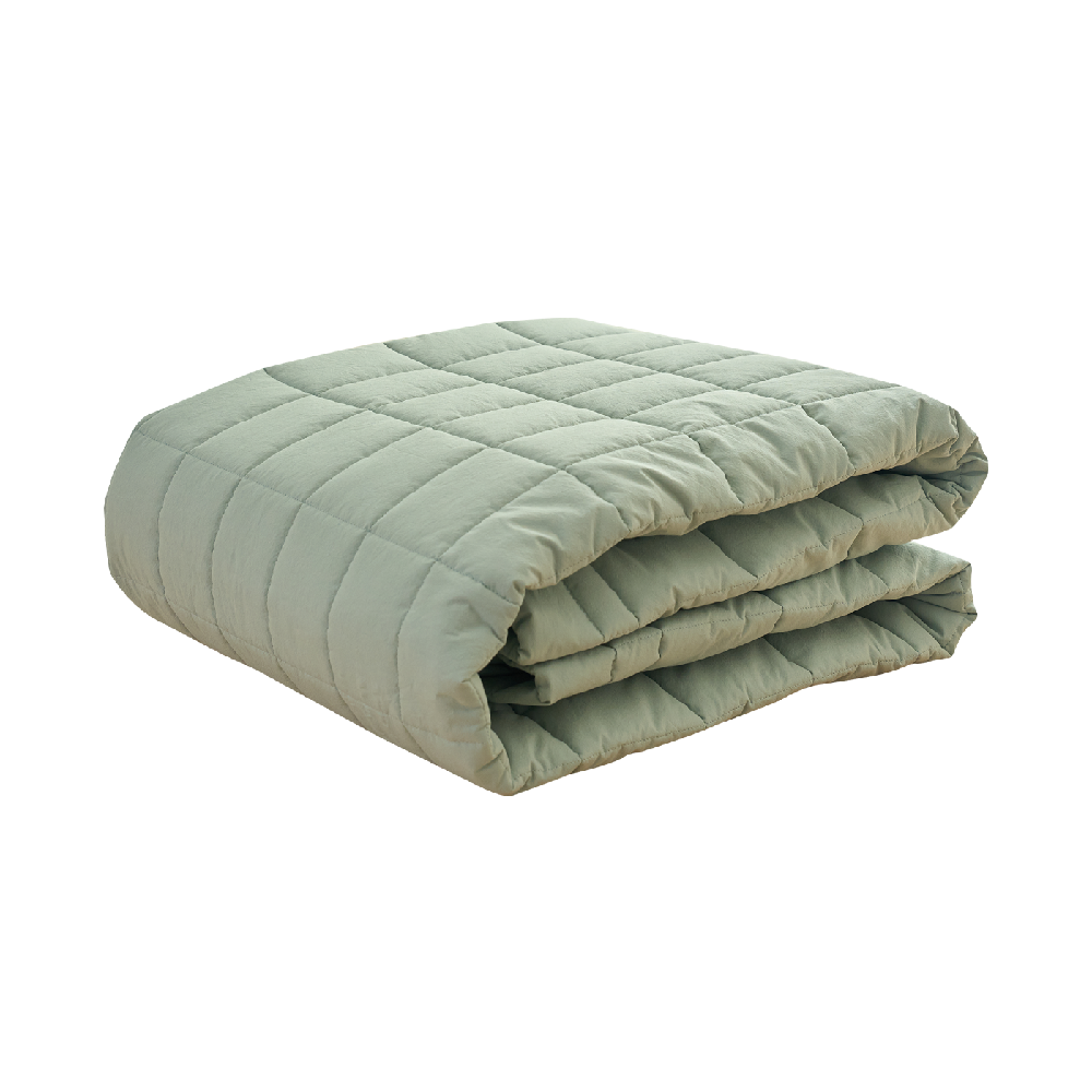 Dr.Friend New Quilted Zero Electromagnetic Waves Bed Pad (Single / White)