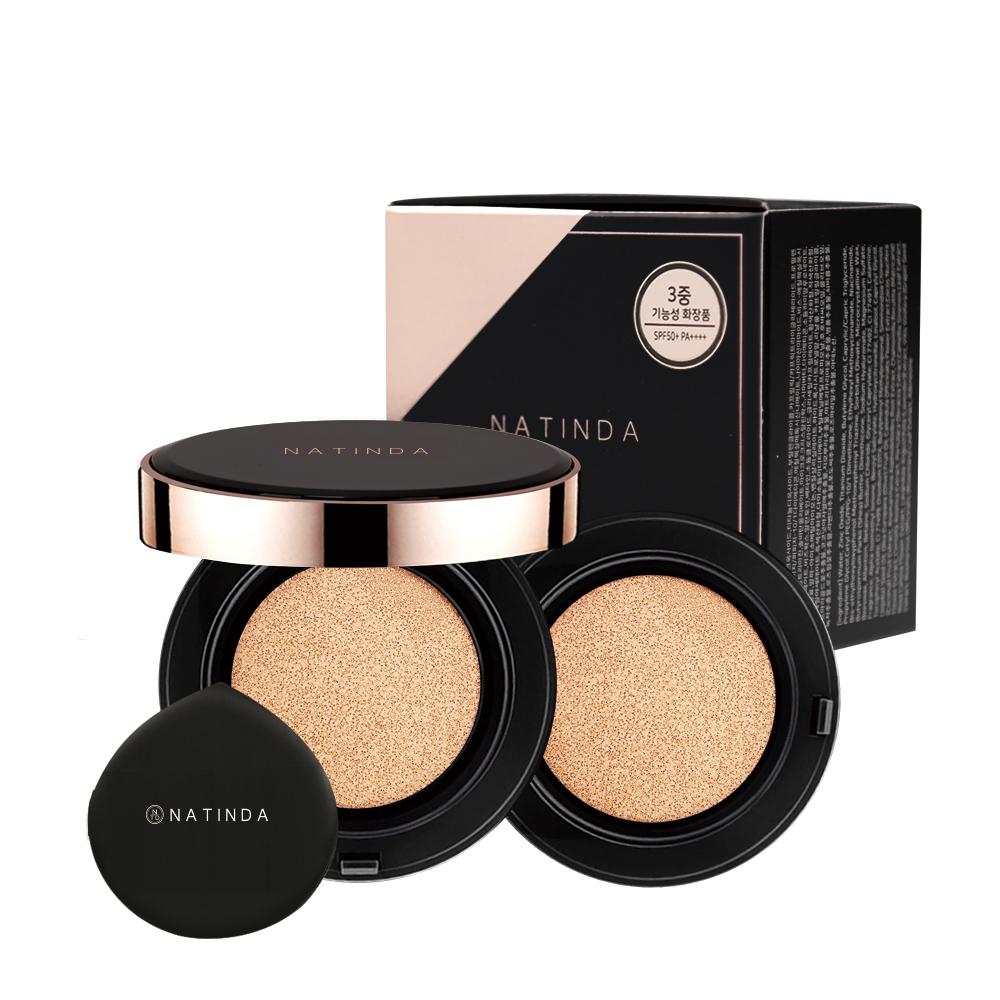 NATINDA Aura Perfect Cover Cushion 15g+15g
