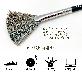 detail image3 MATRIX Anti Static Overall DUAL-ACTION Cleaning Brush -Conductive Hair Vinyl Record Cleaner Brush fo