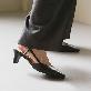detail image2 Irove two tone Slingback heel (5cm)