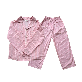 detail image1 French Stripe Cotton Long Sleeves Pajama Set