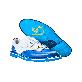 detail image1 Phoenix Blue Classic Golfshoes(Men)
