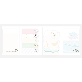 detail image2 Polar bear Sticky Notes , Portable 4-Fold Sticky Notes Set, Certified Eco-Friendly Paper