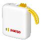 full image Haribo 10000mAh Mini Power Bank PD 22.5W Fast Charging Built-in Type-C Cable Compact Design