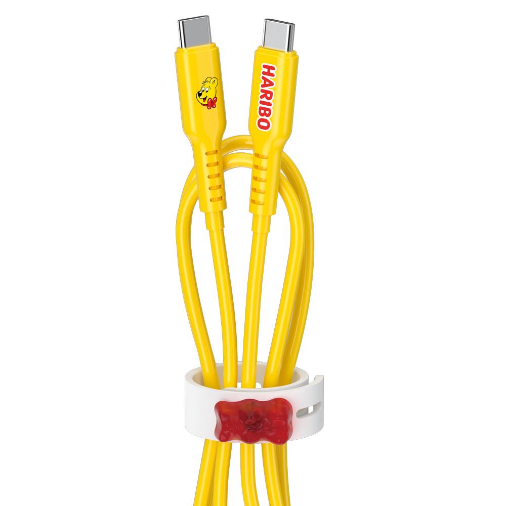 Haribo 60W Type-C Fast Charging Cable Turbo Charge High Speed Data Transfer 1.5m CtoC