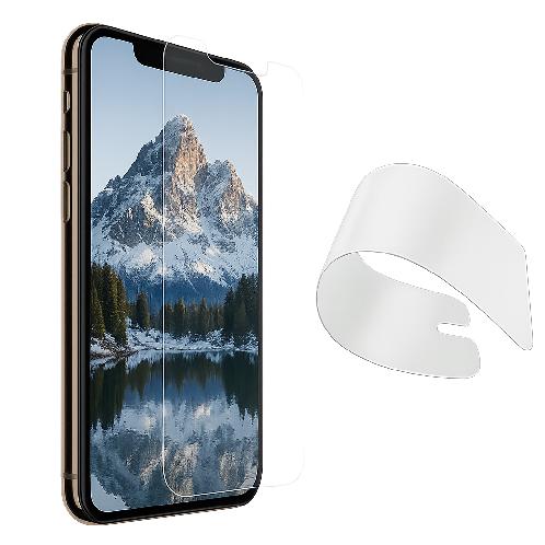 iPhone16 / iPhone15 / iPhone15Pro Clear AFP 9H Hybrid Glassy Protective Film